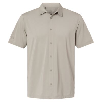 Men's Full Button Down Short Sleeve Shirt Thumbnail