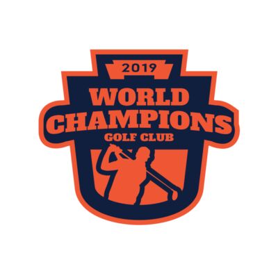 World Champions Golf club logo template Thumbnail