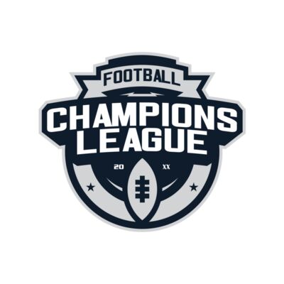 Champions League Football logo template Thumbnail