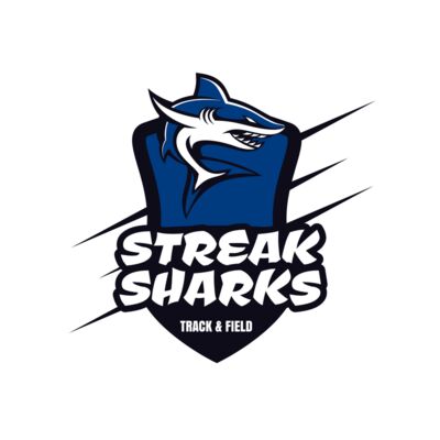 Sharks Track & Field Team Logo 01 Thumbnail