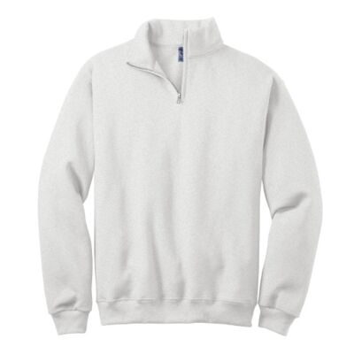 NuBlend ® 1/4 Zip Cadet Collar Sweatshirt Thumbnail